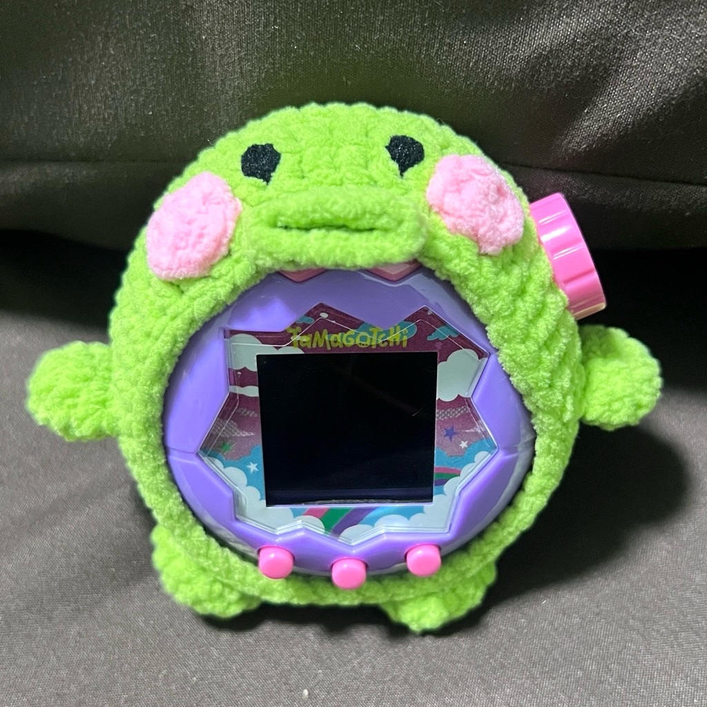 Tamagotchi case เคสทามากอตจิ พาราไดส์ เคสถักไหมพรม