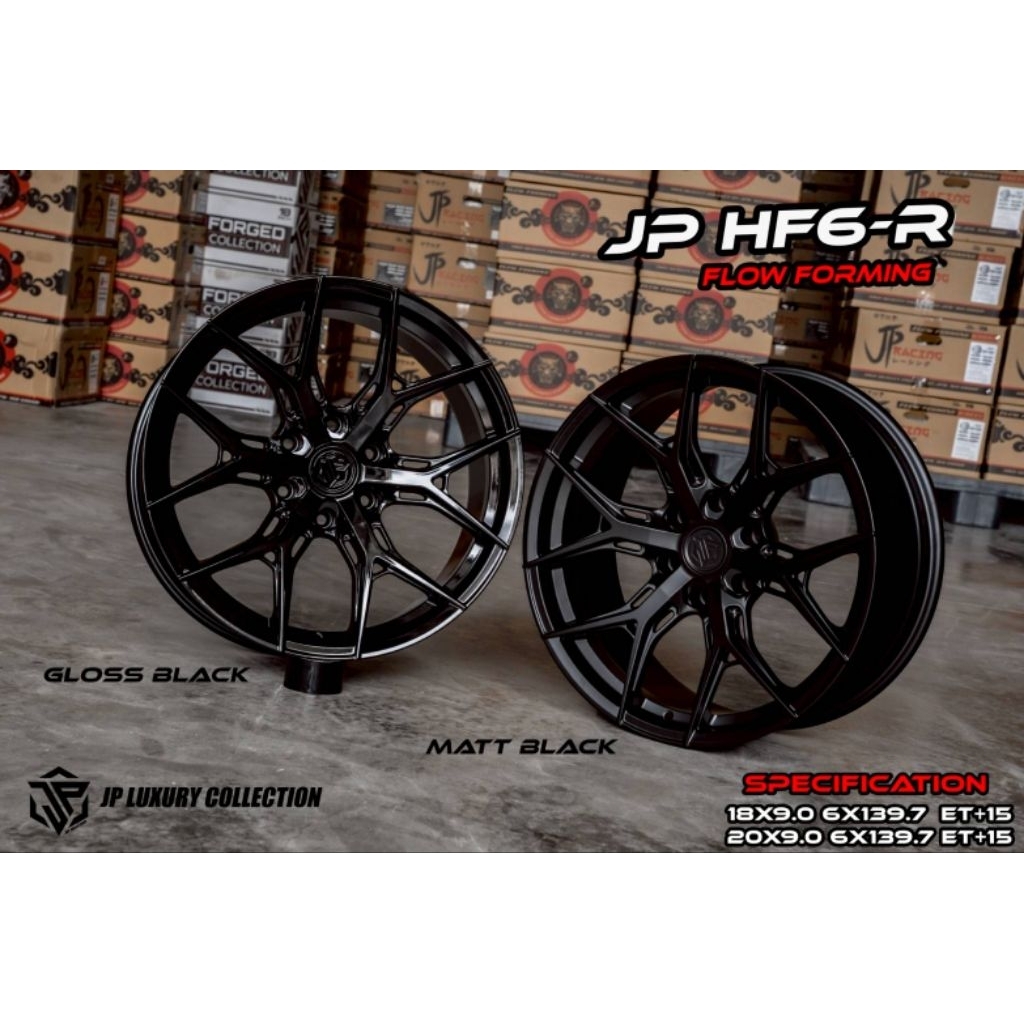ล้อHF6-R (ล้อเบา) ขอบ18x9 ET+15 6รู139.7(งานJP ประกัน 1 ปี)⭐