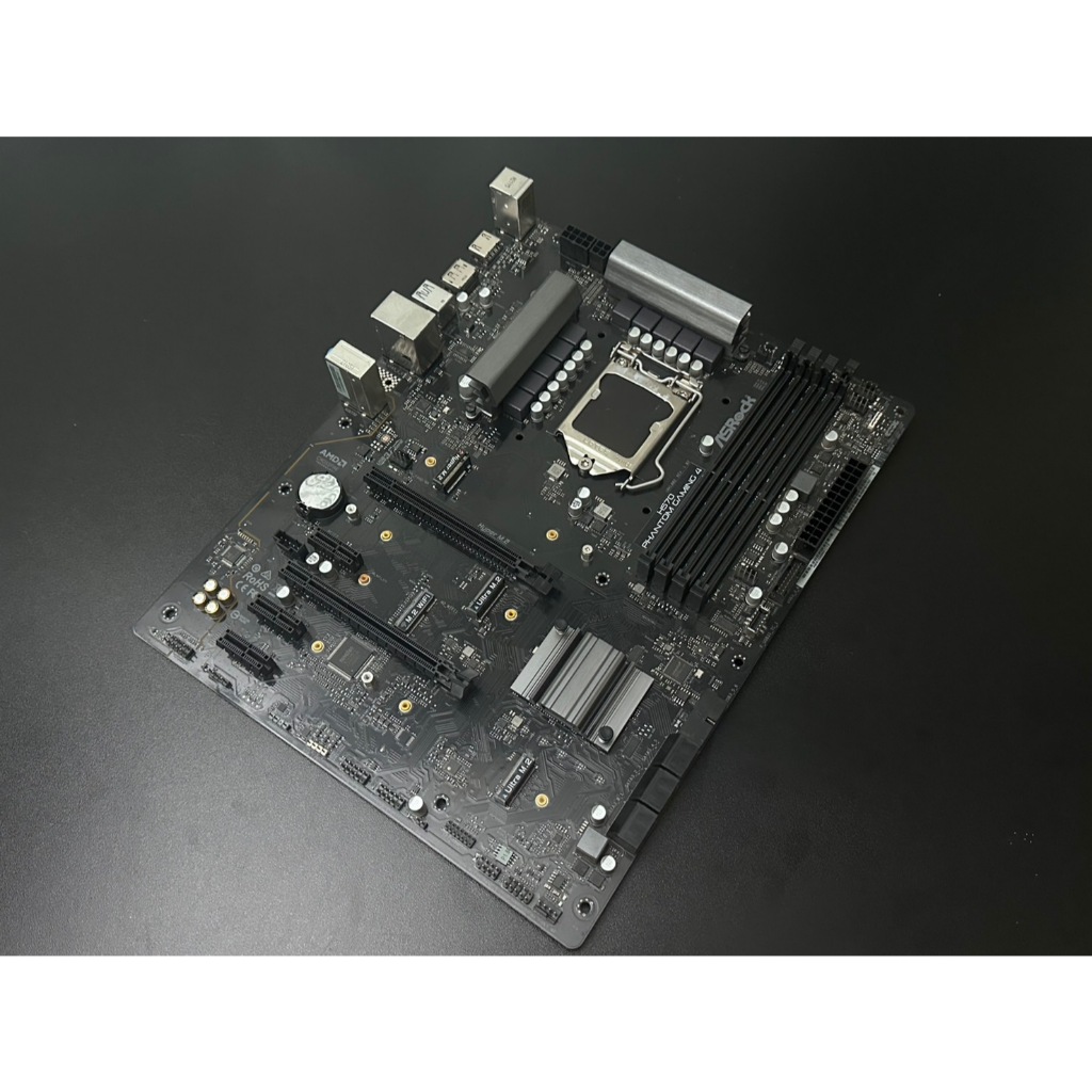 เมนบอร์ด(mainboard) asrock h570 phantom gaming4 (socket 1200)