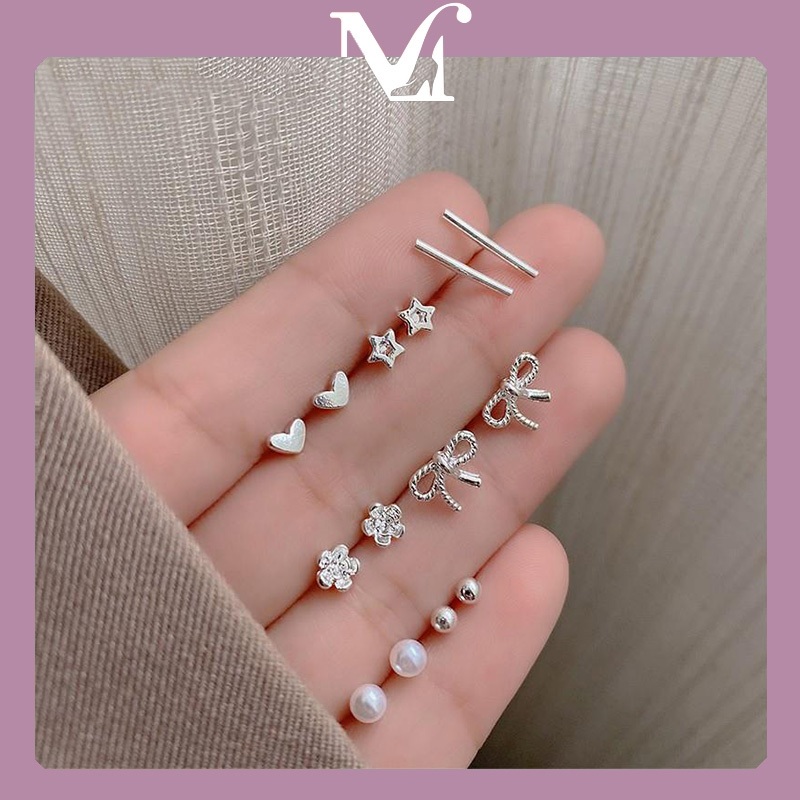 ต่างหูสุดฮิตหลากสไตล์ [พร้อมส่งจากไทย] สไตล์ยอดนิยม คุณภาพสูง เทรนด์สไตล์เกาหลี ต่างหูแฟชั่น หลายสไตล์
