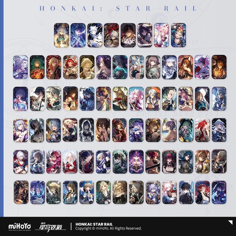 Preorder ของแท้ official Honkai: Star Rail เข็มกลัดไลค์โคน