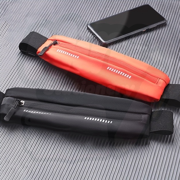 กระเป๋าวิ่ง กระเป๋าคาดเอว ใส่วิ่งออกกำลัง กาย กันน้ำ Jogging Running Fitness Spo