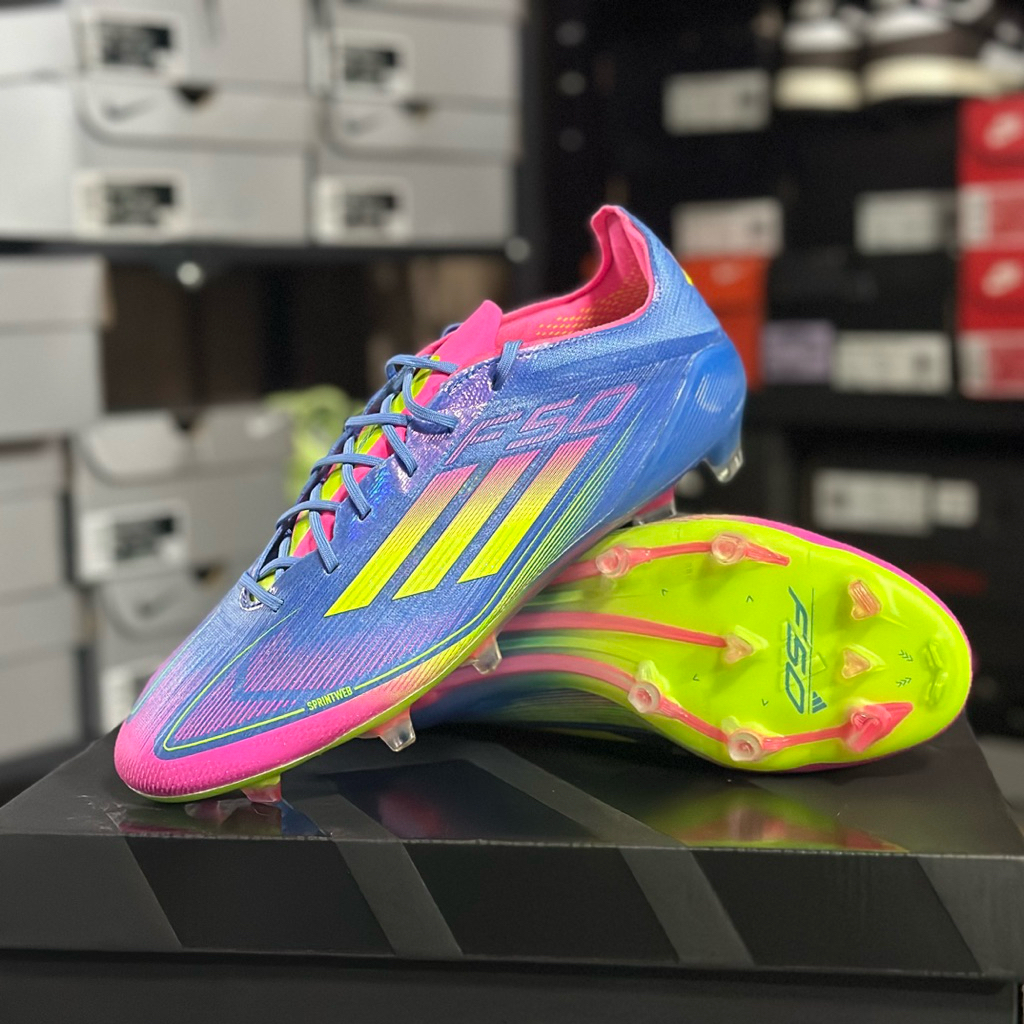 Adidas F50 Elite FG ตัวท็อป “IE1201” ของแท้100%🌈🩷💙💚