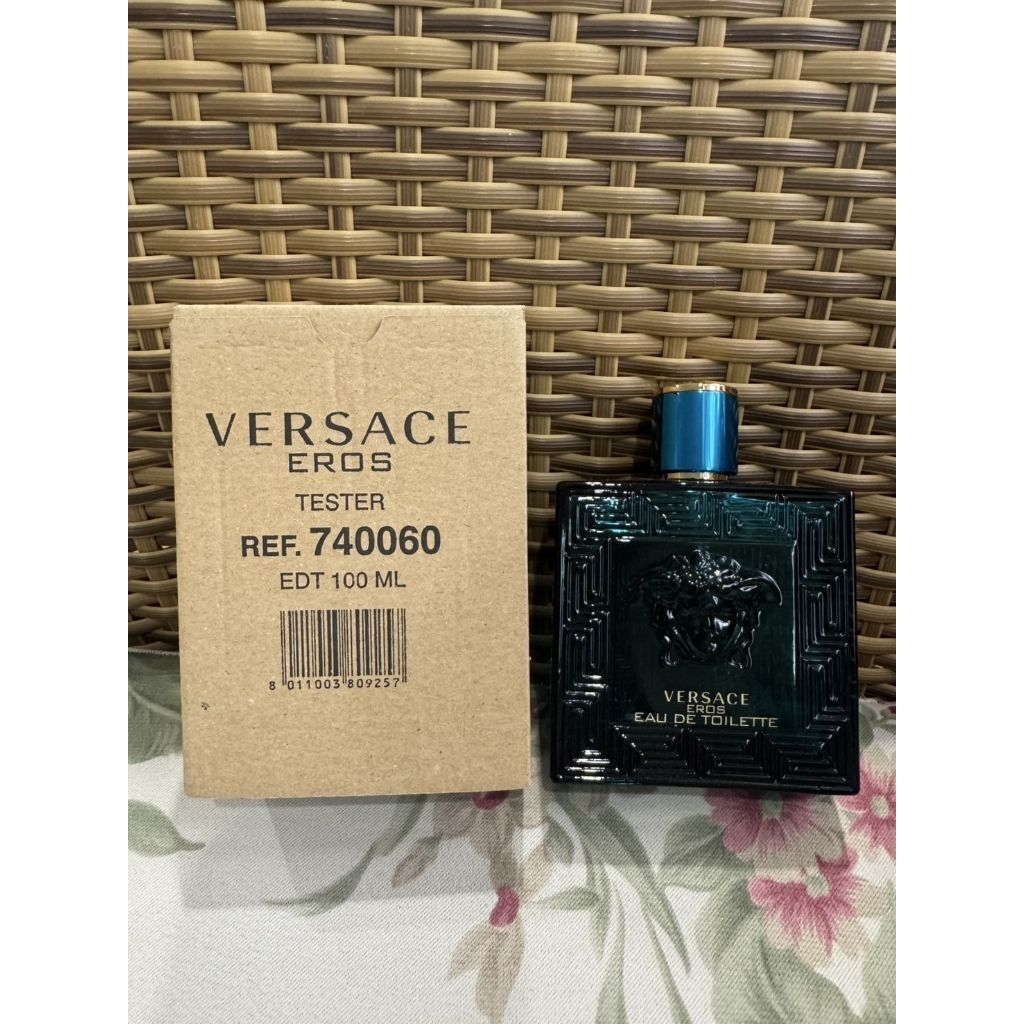 พร้อมส่งน้ำหอมผู้ชาย🌏VERSACE EROS EDT 100ml (tester)