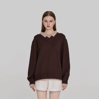 Withit Two Layers Sweater สเวตเตอร์ดับเบิ้ลเลเยอร์ - TPW10573