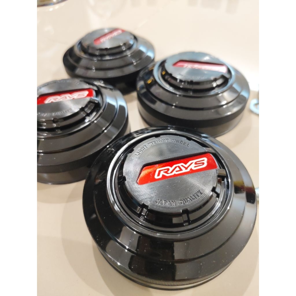 ฝาปิดดุมล้อ ​Te37​  SUV​ 106มิล (โลโก้แดง)