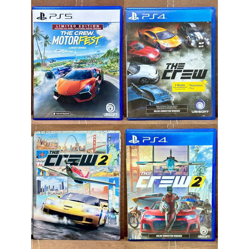 [Ps4/Ps5] The Crew / The Crew 2 / The Crew Motorfest [มือ2]