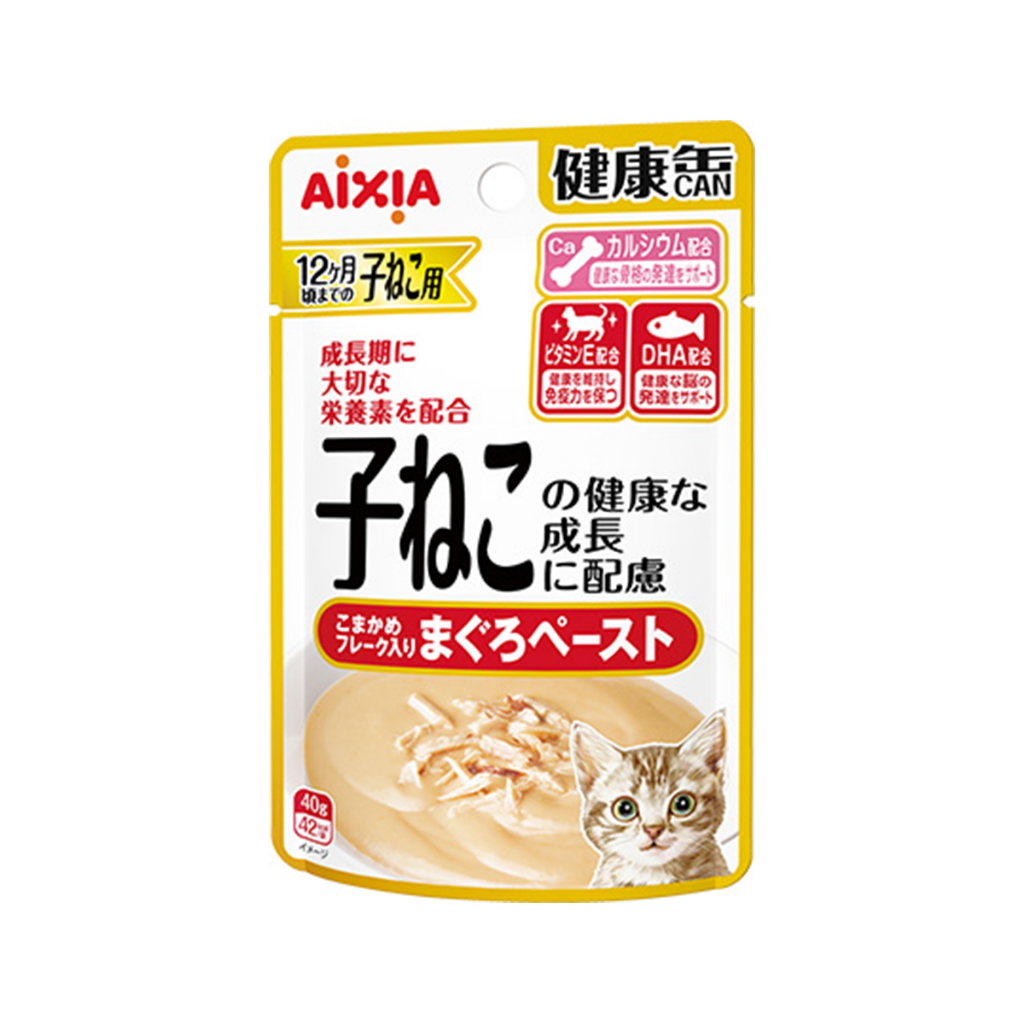 Aixia เคนโกะ แคน เพ้าซ์  สำหรับลูกแมว  ปลาทูน่าเปียก