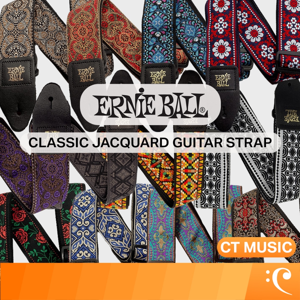 Ernie Ball Classic Jacquard Guitar Strap สายสะพาย