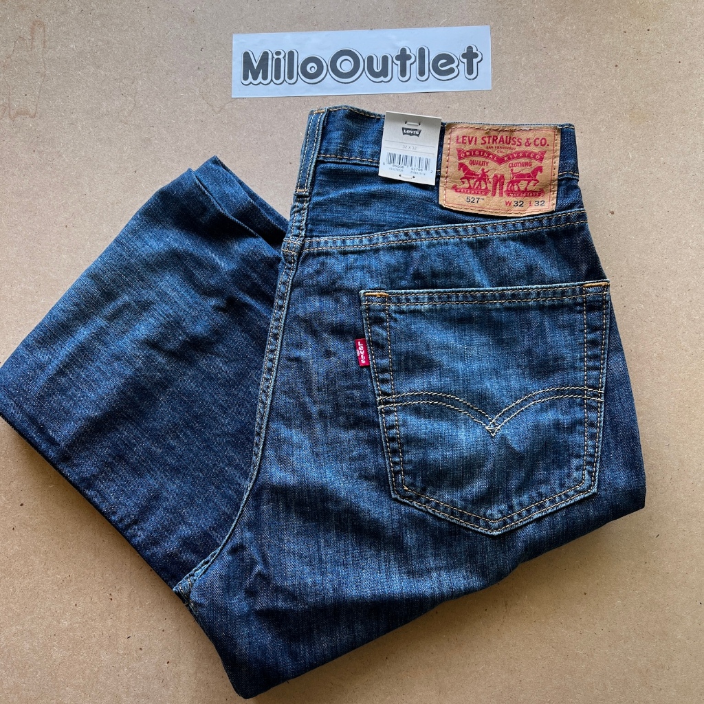 กางเกงยีนส์ Levi’s 527 Slim BootCut ขาม้า ของแท้ 100%