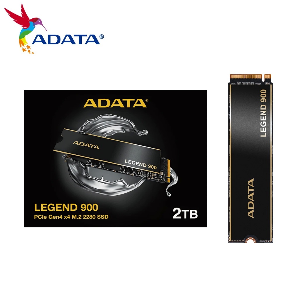 512GB / 1TB / 2TB SSD (เอสเอสดี) ADATA LEGEND 900 PCIe Gen4 x4 M.2 2280 Solid State Drive
