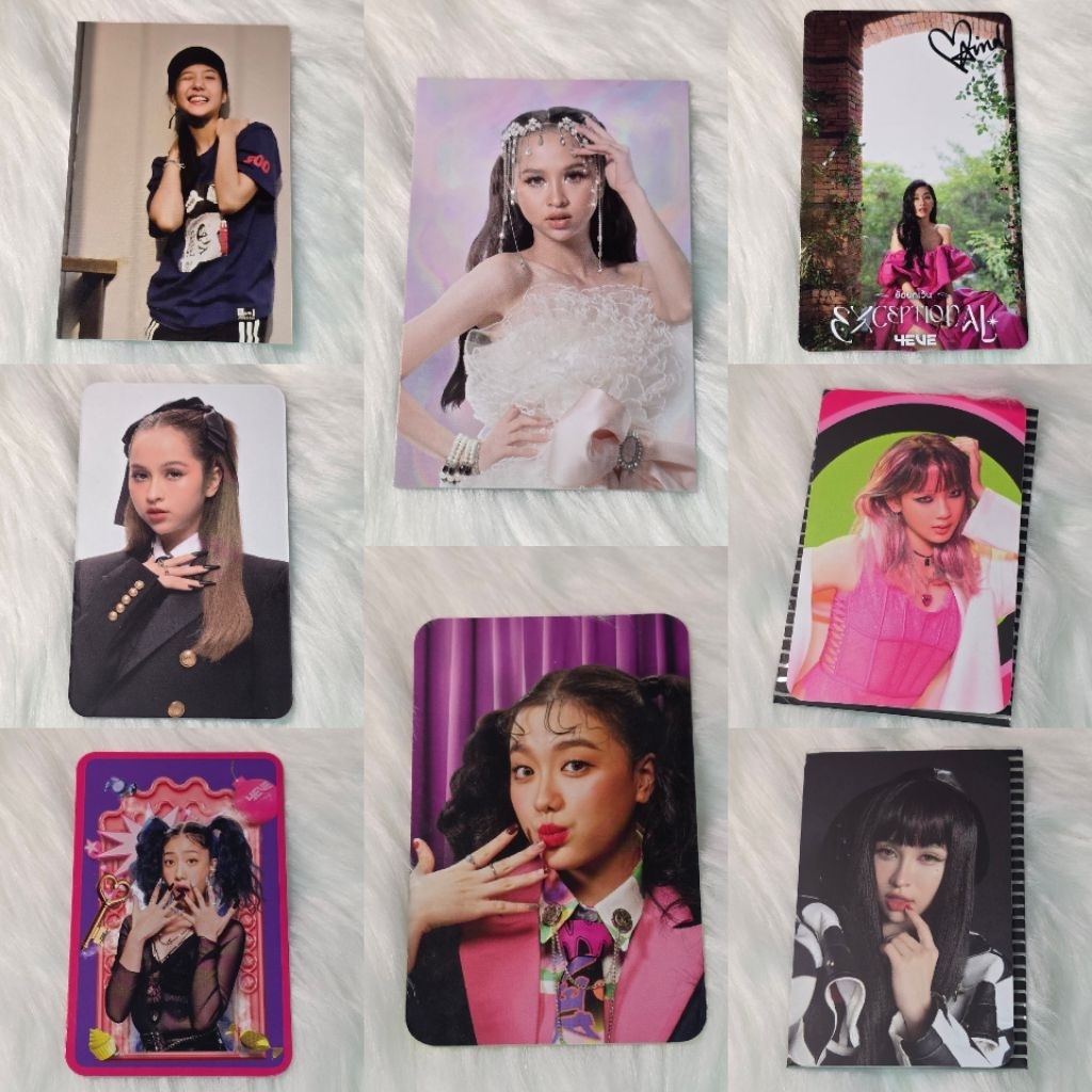 พร้อมส่ง✨️ การ์ด 4eve (มายด์, โจริญ, แฮนน่า, ฝ้าย, อ๊ะอาย)