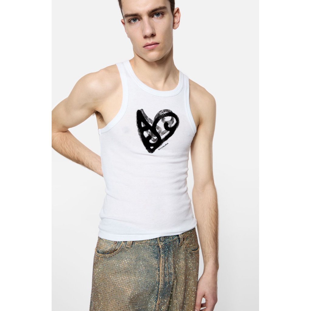 Acne Studios Logo Tank Top🖤