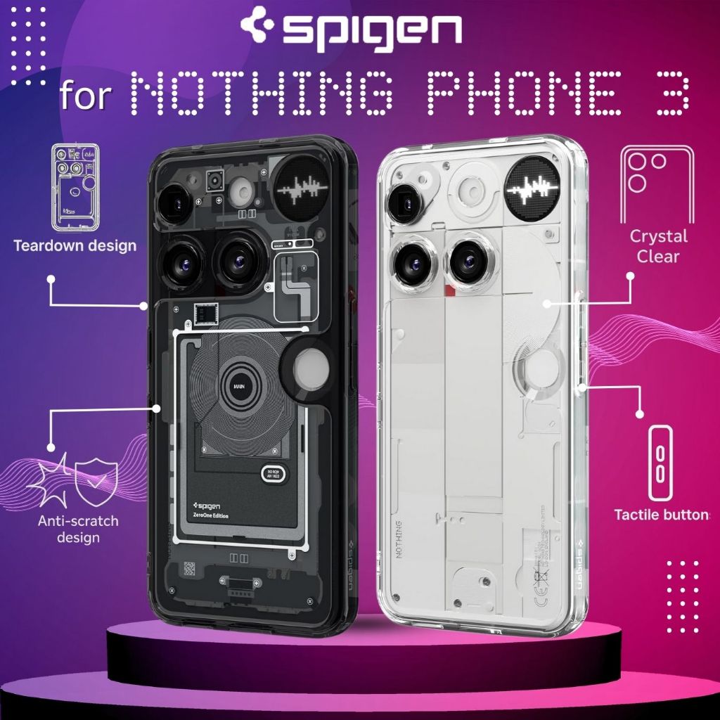 (ส่งทันที) เคส SPIGEN Ultra Hybrid / Zero One สำหรับ Nothing Phone 3
