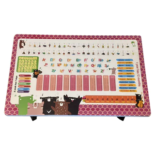 Koomsquare [รวม] โต๊ะญี่ปุ่น ลายการ์ตูน ลิขสิทธิ์แท้ สีพื้น ลายไม้ พับเก็บได้ ขนาด 60*40*24 ซม.
