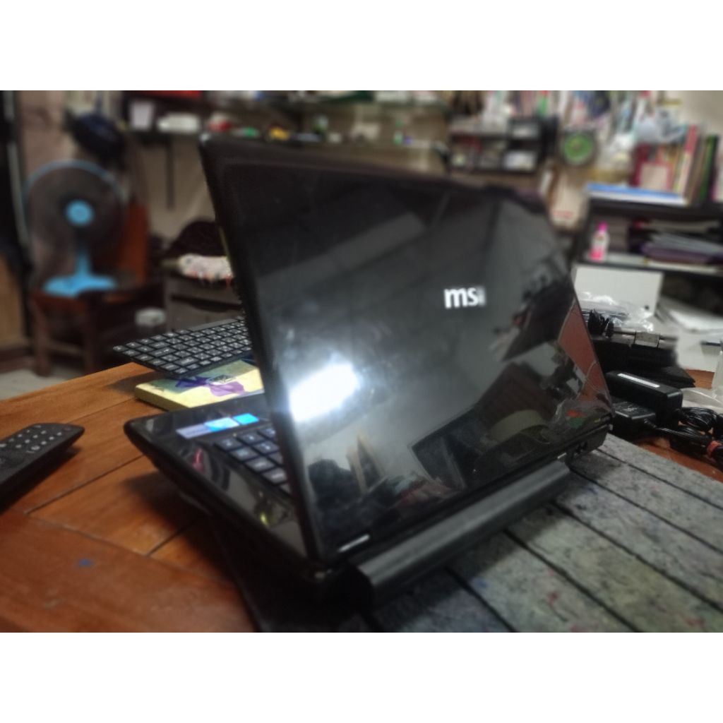 notebook MSI CR 420 pentium p6200 RAM 4GB harddisk 500 GB มือสองสภาพดีแบตเตอรี่เก็บนาน