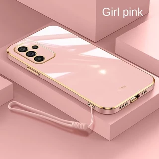 เคสกันกระแทก ขอบตรง สำหรับ Samsung A07 A17 A27 A37 A57 A06 A16 A26 A36 A56 เคสกันกระแทก