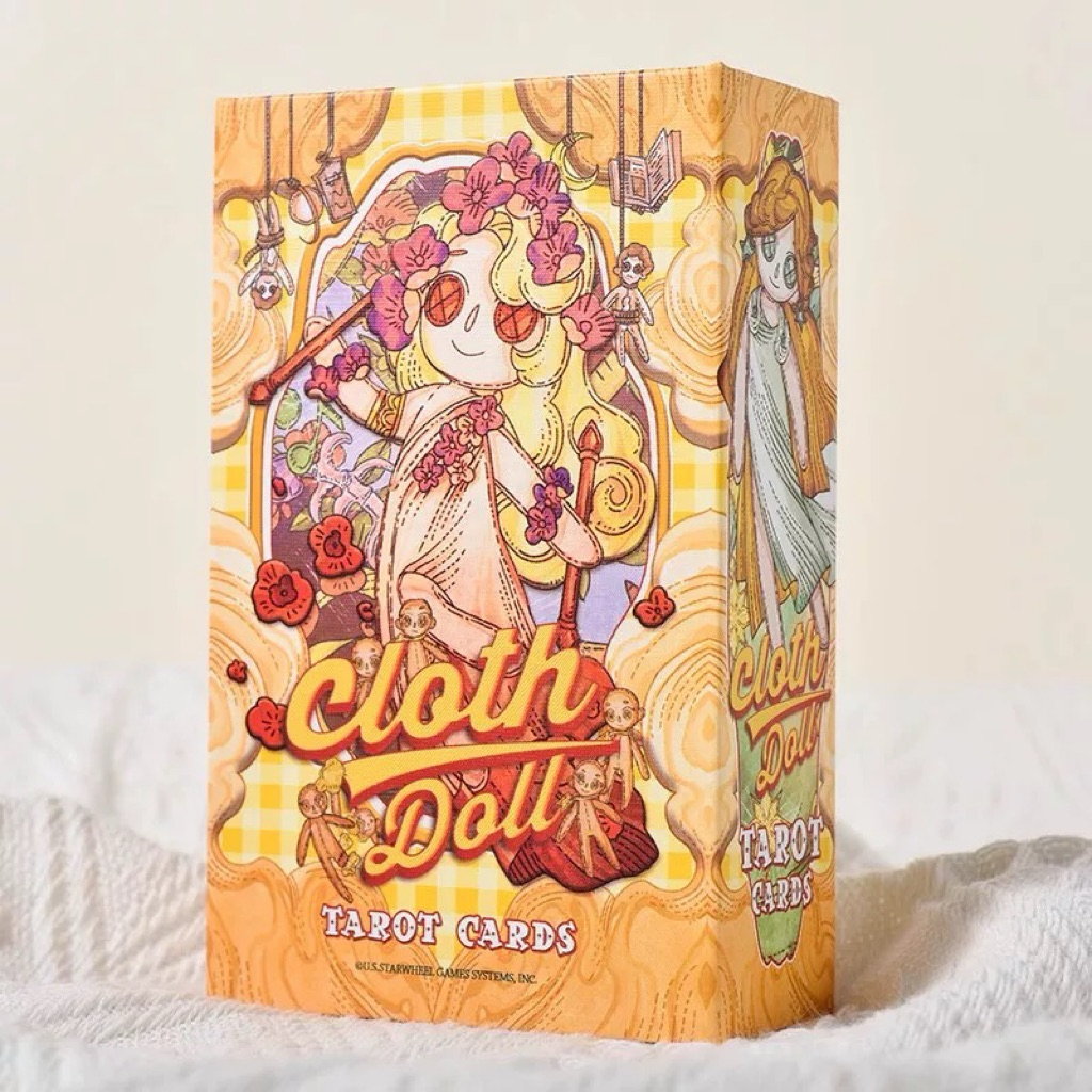 [PREORDER] Cloth Doll Tarot ไพ่น่ารัก ไพ่ลายการ์ตูน ไพ่ยิปซีแท้ ไพ่ทาโรต์แท้ ไพ่ทาโร่ต์แท้ 🍓🌟