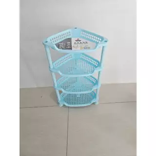 ชั้นวางของพลาสติก 4 ชั้น ขนาด20x30x48 cm. (สินค้าส่งจากไทย)