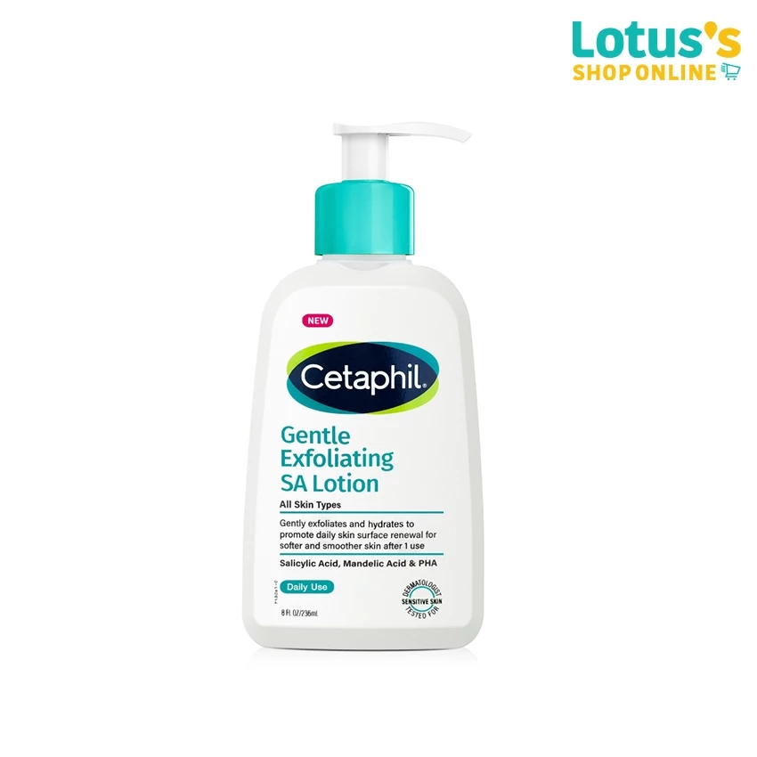 เซตาฟิล เจนเทิล เอ็กซ์ฟอลิเอทติ้ง เอสเอ โลชั่น 236 มล.CETAPHIL GENTLE EXFOLIATING SA LOTION 236 ML.