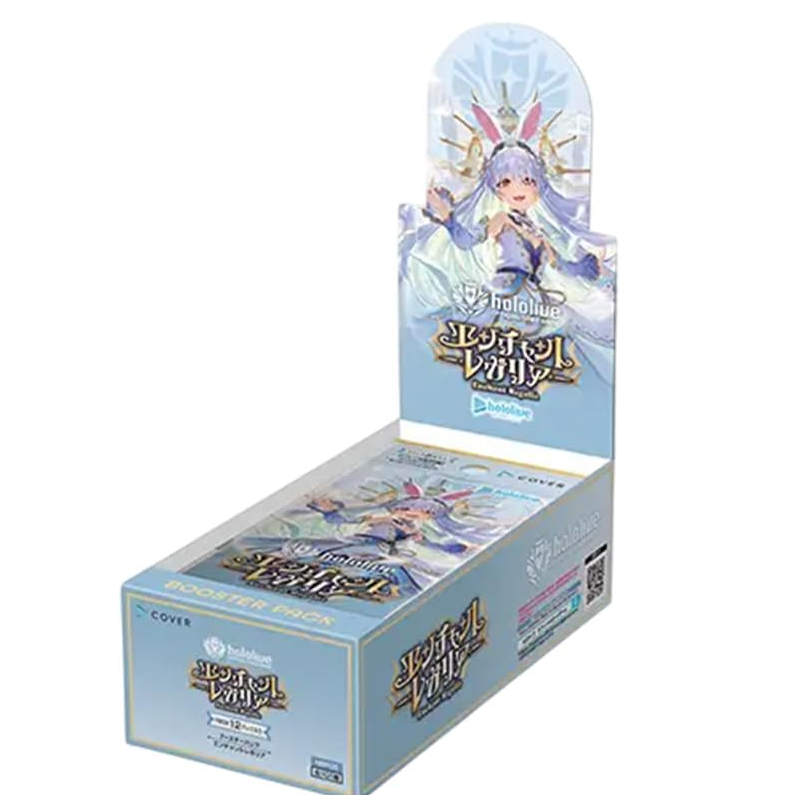 HOLO LIVE OFFICIAL CARD GAME BOOSTER PACK Enchant Regalia BOX 12 packs included