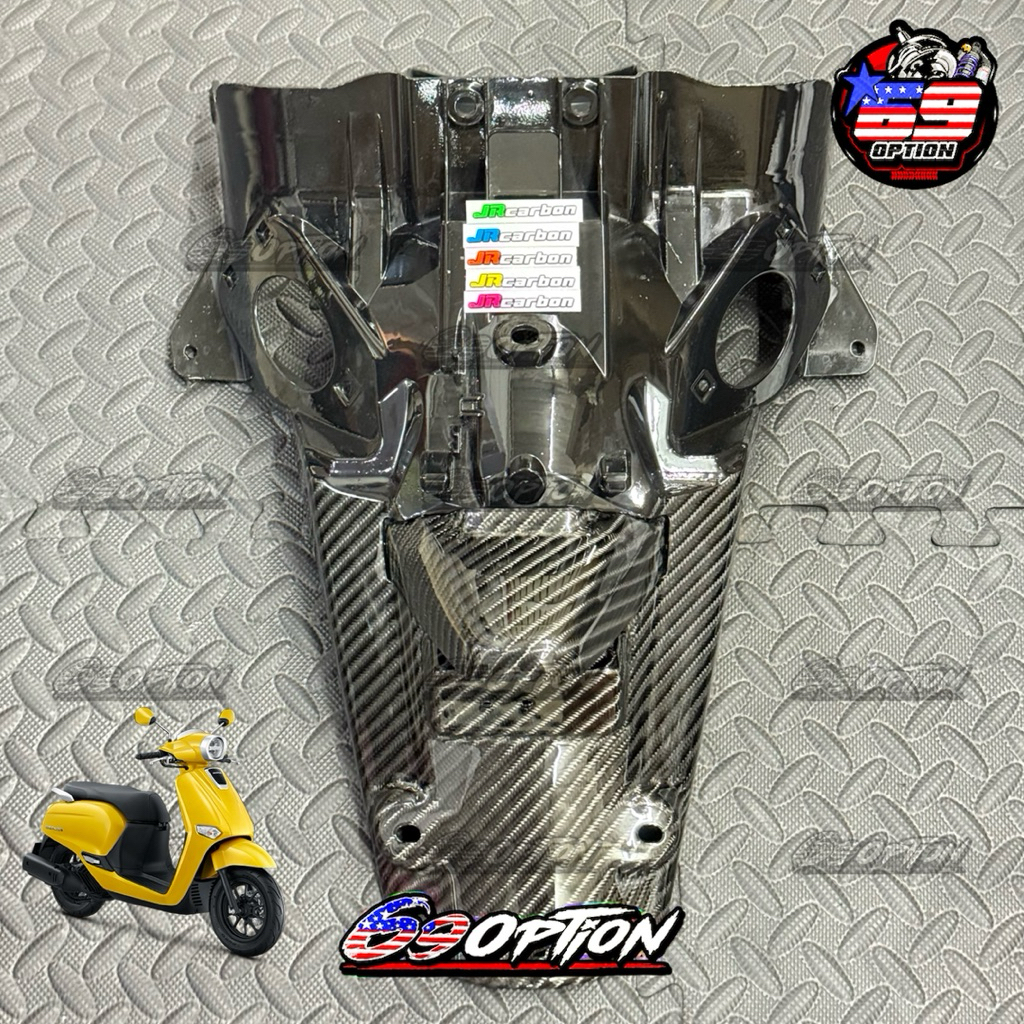 คาร์บอนลาย4 บังโคลนหลัง Giorno งาน JR carbon ของแท้ (เจอาร์ คาร์บอน)