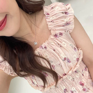 Lana set🌸Chakiya.store❣️ชุด Set 3ชิ้น เสื้อเกาะไหล่+กระโปรงยาวมีซับใน (อ่านรายเอียดไซส์ก่อนสั่ง)