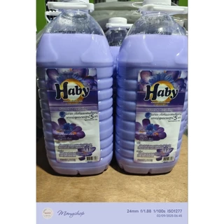Haby น้ำยาปรับผ้านุ่ม (สีม่วง) ขนาด 5600 มล กลิ่น Sweet & Relaxing