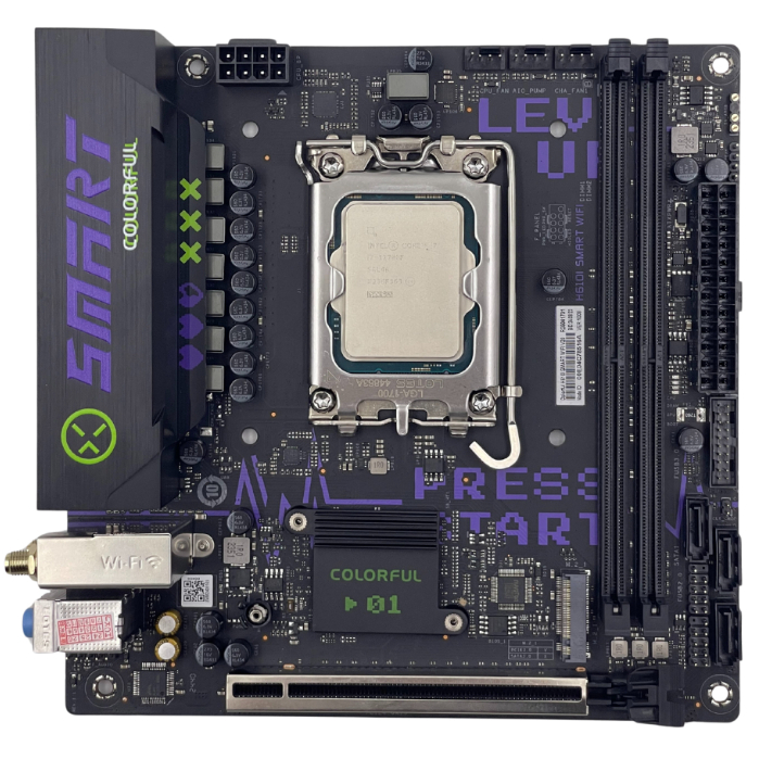 มือสอง ชุด Intel Core i7 12700F 8-P + 4-E Core 20 Threads พร้อมบอร์ด Colorful H610i ประกัน 90 วัน