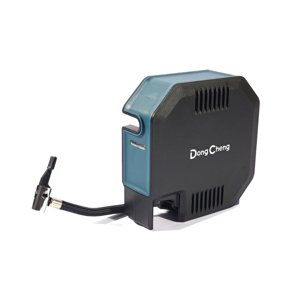 DONG CHENG (DCQE120_Z) 12V ปั๊มสูบลมไร้สาย MAX 8.3 BAR