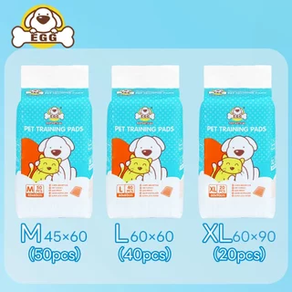 【พร้อมส่ง】EGGแผ่นรองฉี่สุนัข หนาขึ้น ดูดซับดีเยี่ยม ต้านเชื้อแบคทีเรีย - แผ่นรองฝึกสุนัข แผ่นรองฉี่แมว