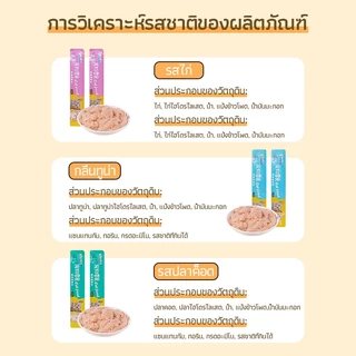 ขนมแมวเลีย คละรส แพค50/100/150/200ชิ้น แมวเลีย ขนมแมว รสไก่/รสปลาคอด/รสทูน่า สูตรไม่เค็ม คุ้มค่าสารอาหารครบถ้วนแสนอร่อย