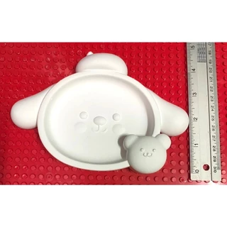 จานลายการ์ตูน ปูนปลาสเตอร์ **CERAMIC PLATE ** จานเพ้นท์ จานระบายสี ถาดระบายสี ถาดปูนปลาสเตอร์