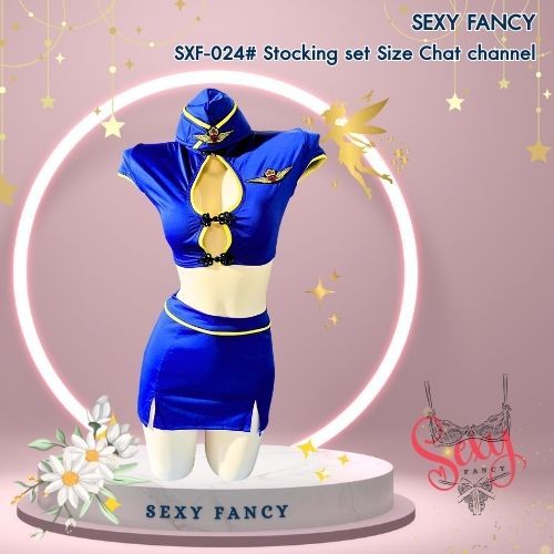 SEXY FANCY SXF-024# Size Chat channel ชุดแฟนซี บิกินี่เซ็กซี่ ชุดคอสเพลย์ (พร้อมส่งจากไทย)
