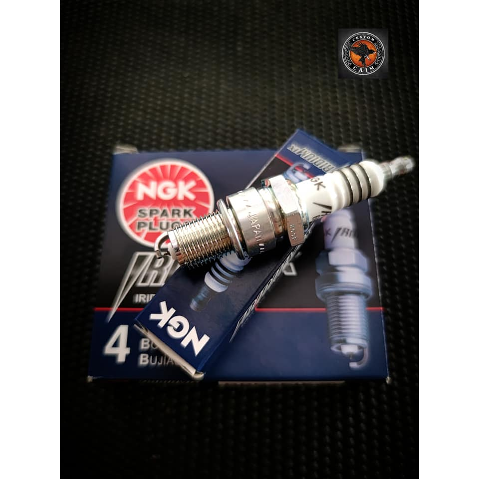 หัวเทียนเข็ม NGK (แท้) ขั้ว Inridium สำหรับ YAMAH /XV400 ,XV500 ,XJ650 ,XV700, XV750, XJ750,XV1100 (