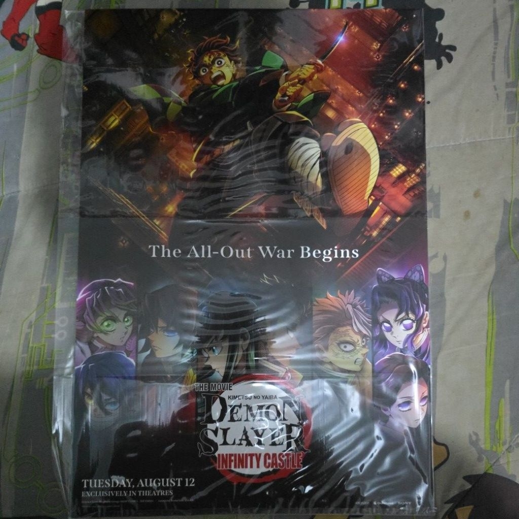 poster demon slayer infinity castle