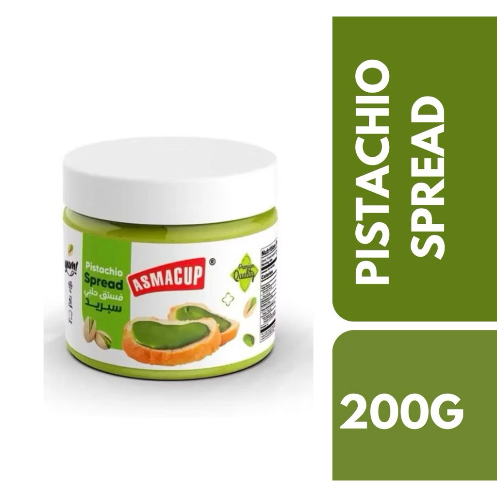 Asmacup Pistachio Spread 200g++ แอสมาคัพ พิสตาชิโอ สเปรด 200กรัม
