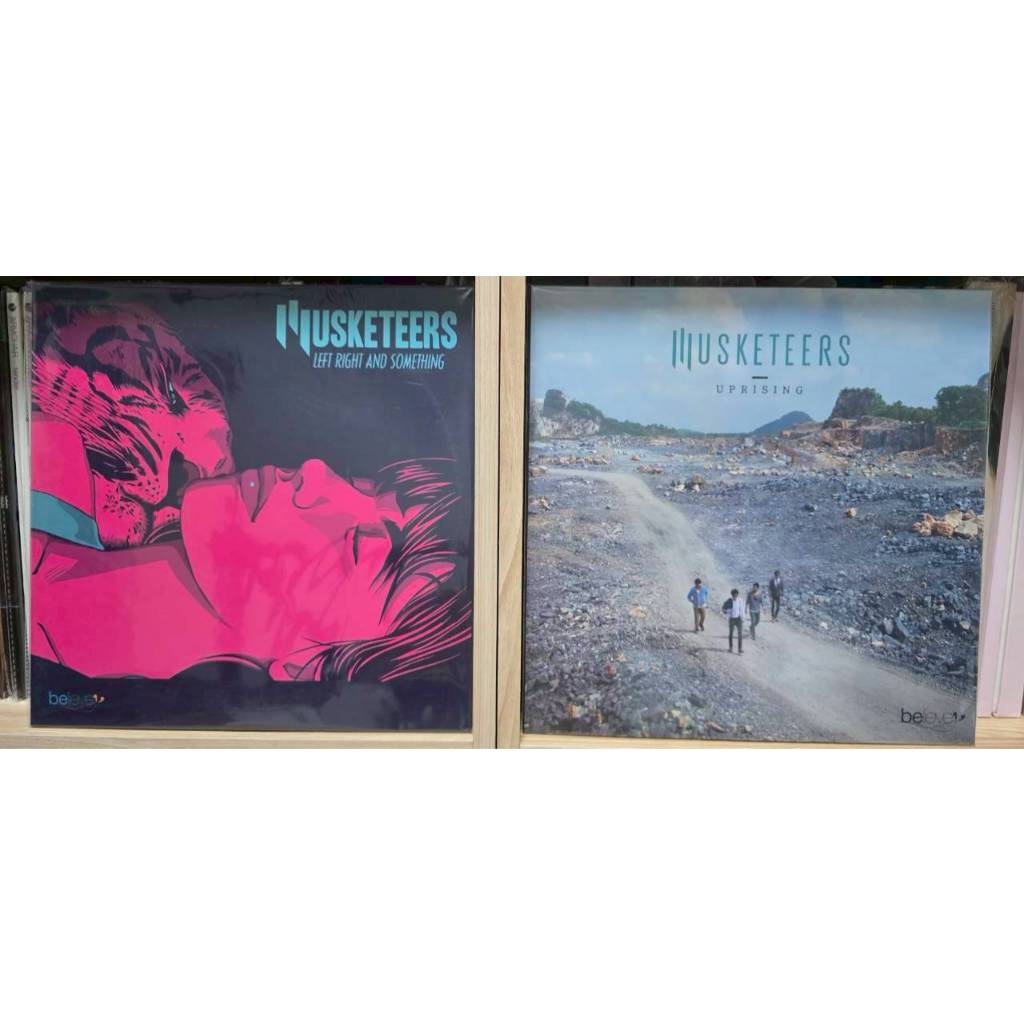 [ร้านค้าจัดส่งไว] แผ่นเสียง Musketeers 2Album : Left Right and Something & Uprising 3LP Vinyl 12"
