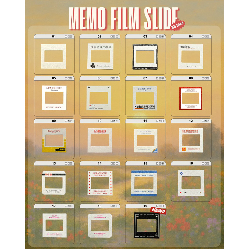 กรอบฟิล์มสไลด์ 35mm ภาพฟิล์มใส กรอบรูปพกพา ของขวัญ thumbnail 9