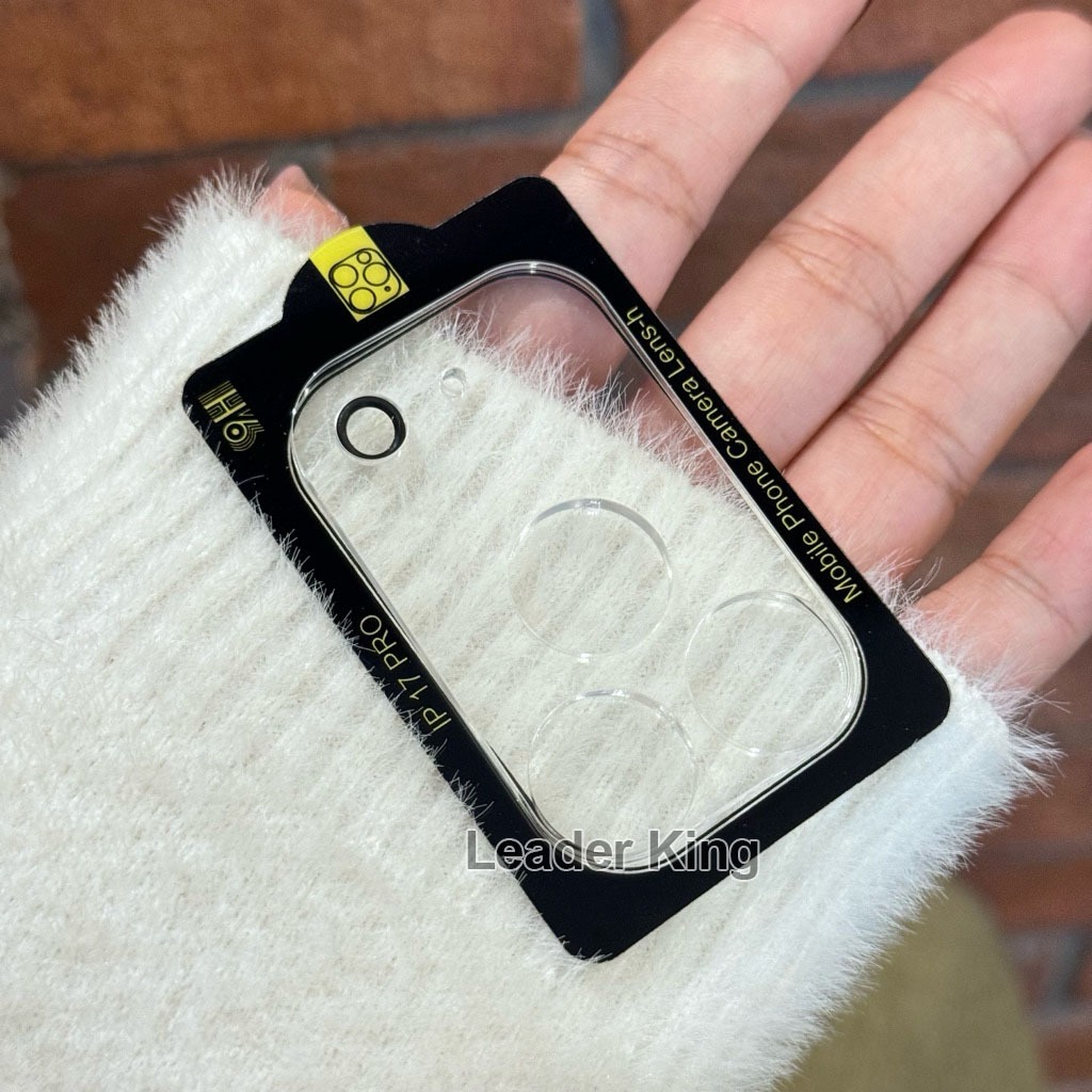 007 ฟิล์มกันรอยเลนส์กล้องใส มือถือ สําหรับ iPhone 17Pro 17 17Promax 17Air 16Plus 16Promax 16Pro 16 - รูปที่ 6