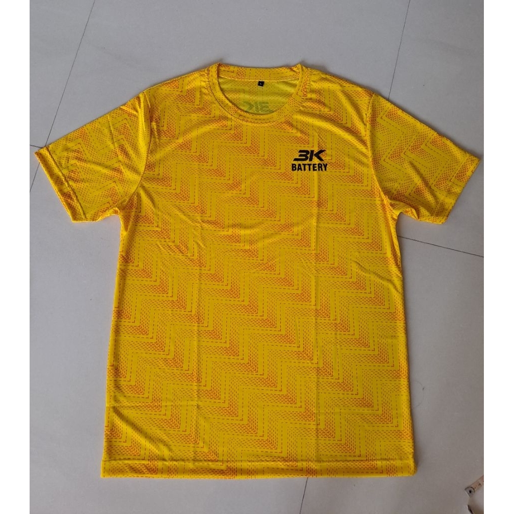 เสื้อยืดคอกลม 3K แบตเตอรี่