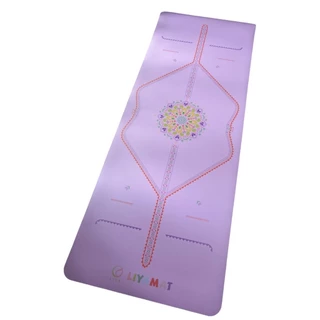 LIYAMAT-เสื่อโยคะ top Pu ยางพาราธรรมชาติ เนื้อผิวเรียบเพิ่มหนา