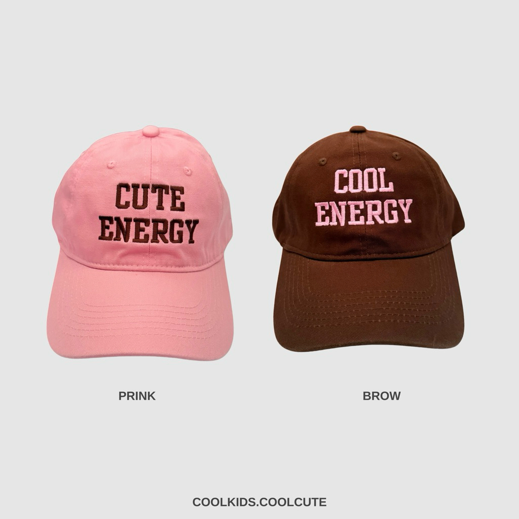 Coolkids.Coolcute | Energy Cap หมวกแก๊ปทรงสวย รุ่นใหม่ล่าสุด!