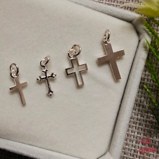 PN จี้เงินแท้92.5% รูปไม้กางเขน  หลากหลายดีไซน์ (ราคาเฉพราะจ…