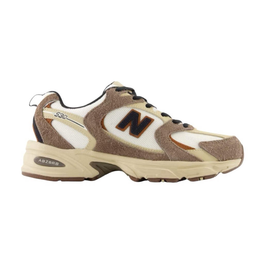 รองเท้า New Balance 530 Brown Tan size 9 us มือสอง แท้ 💯