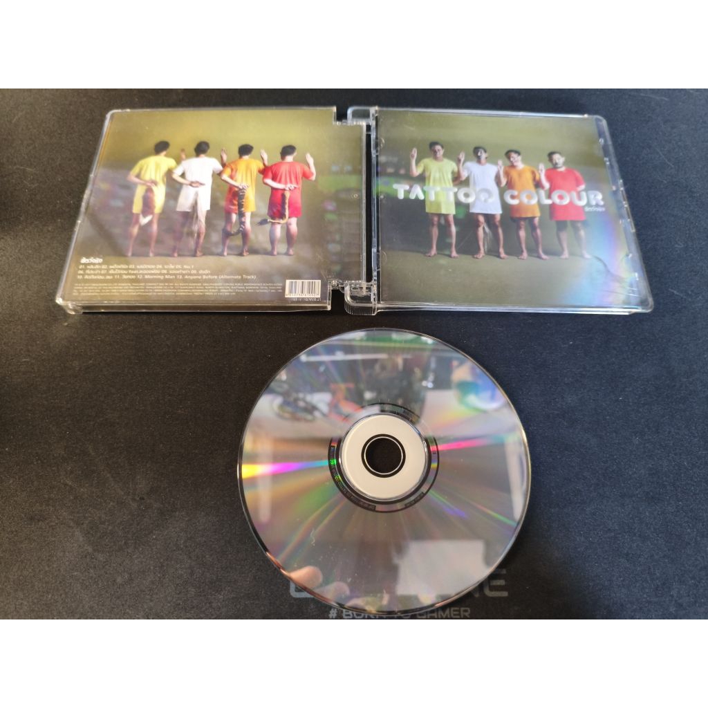 ซีดีเพลง Tattoo colour อัลบั้ม สัตว์จริง พร้อมลายเซ็นครบวง แผ่นสวยใสสุดๆเหมือนใหม่เลย