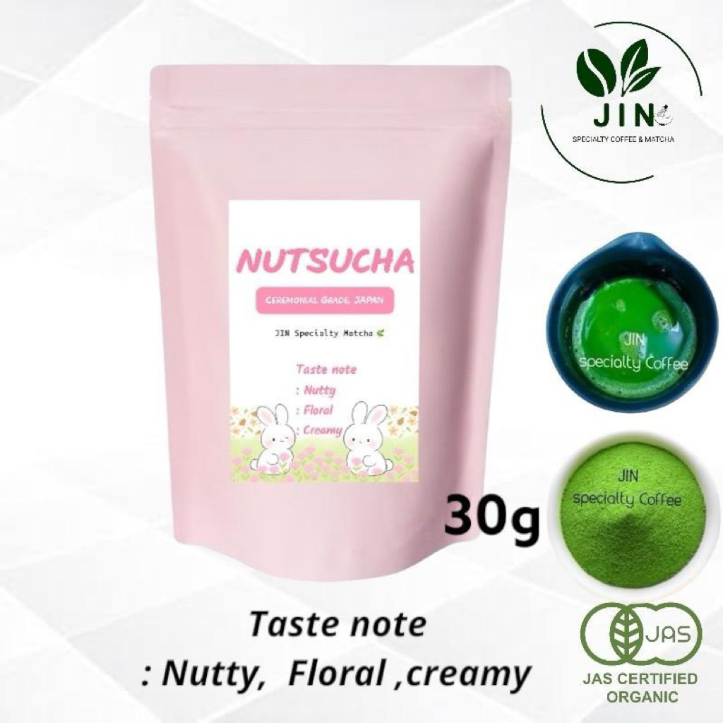 NUTSUCHA -Organic Matcha Ceremonial เกรดพิธีการ
