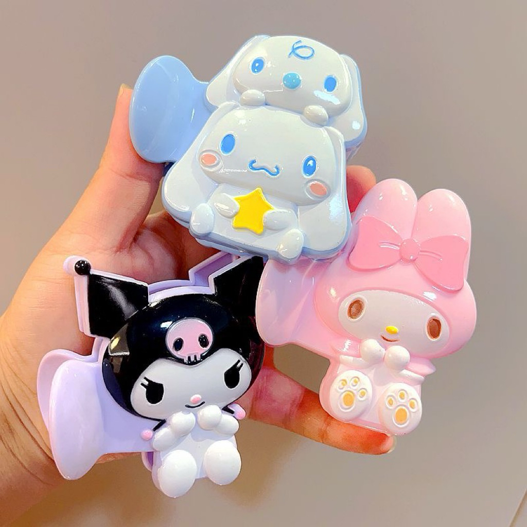 พร้อมส่งจากไทย AG-05 กิ๊บหนีบผมซานริโอSanrioขนาด8cm. กิ๊บหนีบผมลายการ์ตูนซานริโอ