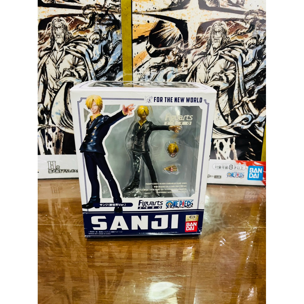(FZ) แท้100% ซันจิ โลกใหม่ หัวใจ Sanji New World Figuarts Zero B ฟิกเกอร์ โมเดล วันพีช Figure Model 