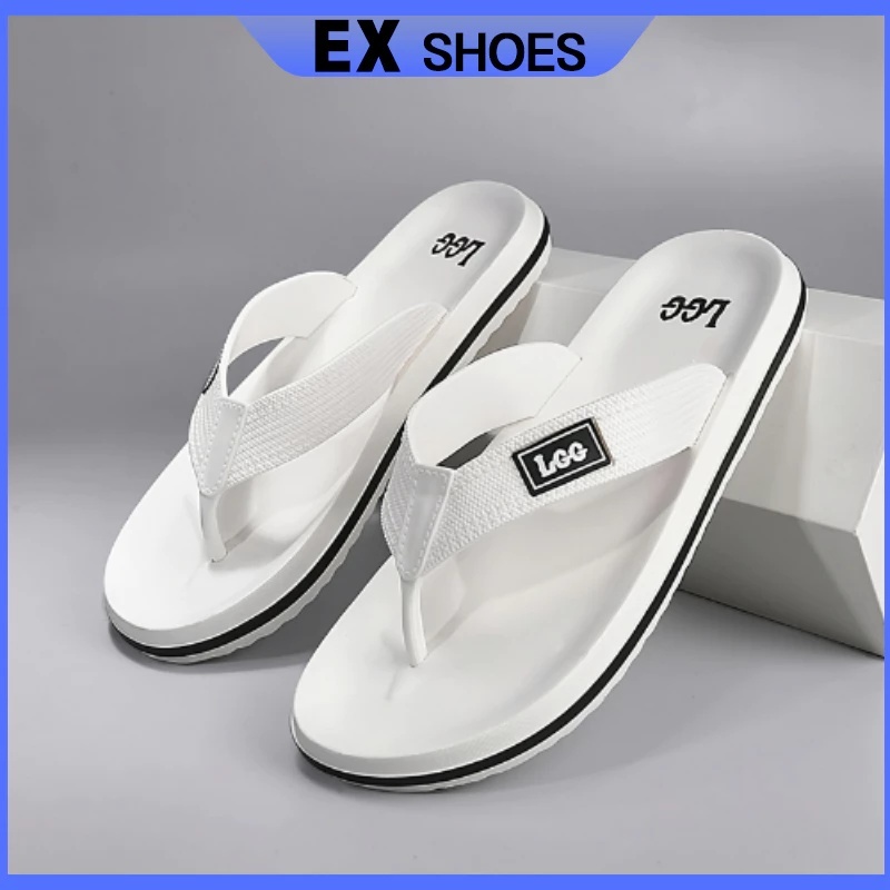 ผู้ชายรองเท้าแตะฤดูร้อนแฟชั่นรองเท้าแตะชายหาดเดินแฟชั่นเกาหลีสบาย ๆ tsinelas รองเท้าแตะผู้ชายเท่ๆ